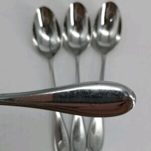 4X Tbsp Gorham STUDIO Glossy 18/8 Stainless Table Spoons